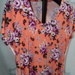 No Comment Plus NYLA Floral Blouse, Size 2X